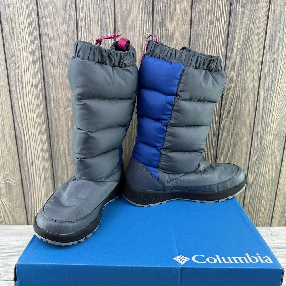 Columbia Paninaro Omni-Heat Tall Waterproof Winter Boots Women's Size 8.5